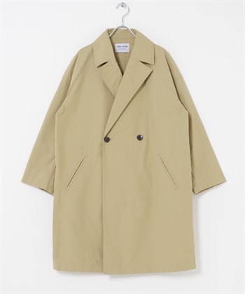 FORK&SPOON 寬鬆中長版輕量大衣(膚色-1-BEIGE)