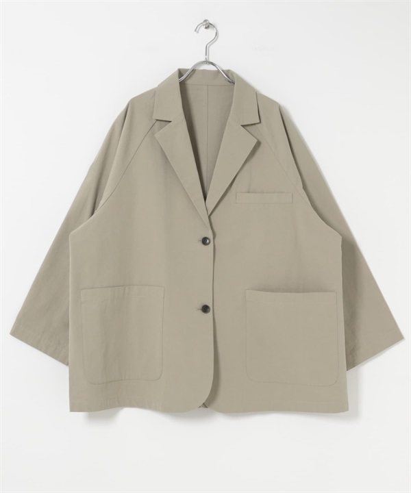 FORK&SPOON 寬版西裝外套(膚色-1-BEIGE)