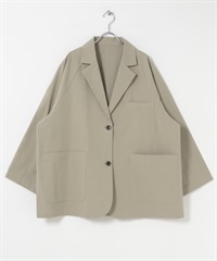 FORK&SPOON 寬版西裝外套(膚色-1-BEIGE)