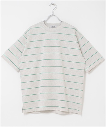 FORK&SPOON 添紗橫紋短袖T恤