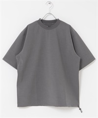 FORK&SPOON CARREMAN下襬抽繩T恤(炭灰色-4-CHARCOAL GRAY)