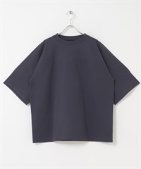 FORK&SPOON 厚磅足球T恤(藏青色-4-NAVY)