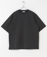 FORK&SPOON 仿亞麻T恤(黑色-4-BLACK)