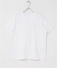 FORK&SPOON 再生棉短袖T恤(米色-1-OFF WHITE)