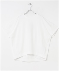 FORK&SPOON 繭型短袖T恤(米色-1-OFF WHITE)