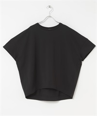 FORK&SPOON 繭型短袖T恤(黑色-1-BLACK)