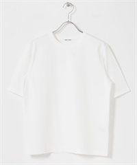 FORK&SPOON 基本款五分袖T恤(米色-1-OFF WHITE)