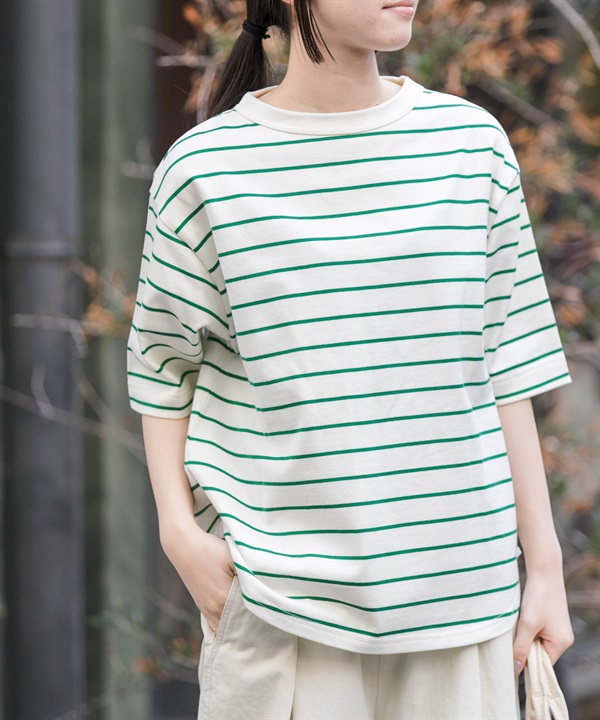 FORK&SPOON 瓶型領短袖T恤