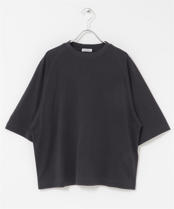 FORK&SPOON 棉質毛圈套衫(炭灰色-1-CHARCOAL GRAY)