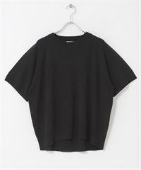 FORK&SPOON 連肩袖針織T恤(黑色-1-BLACK)
