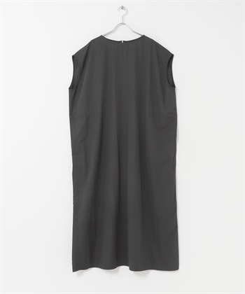 FORK&SPOON 背面拉鍊洋裝(炭灰色-2-CHARCOAL GRAY)