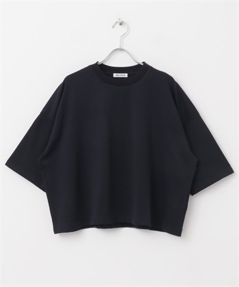 FORK&SPOON 喬琪紗短版T恤(藏青色-1-NAVY)