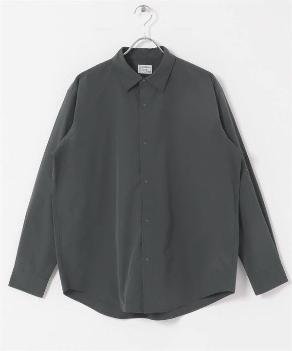 FORK&SPOON CAVE平織壓扣襯衫(其他灰色-4-其他灰色)