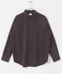 FORK&SPOON CAVE平織壓扣襯衫(棕色-4-BROWN)