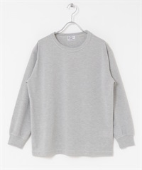 FORK&SPOON CAVE橫紋長袖T恤(灰色x米色-1-其他灰色)