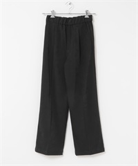 FORK&SPOON 仿麂皮長褲(墨黑色-1-其他黑色)