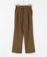 FORK&SPOON 仿麂皮長褲(深膚色-1-其他膚色)