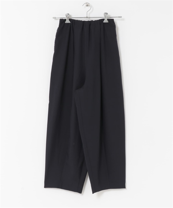 FORK&SPOON 繭型輕便長褲(藏青色-1-NAVY)