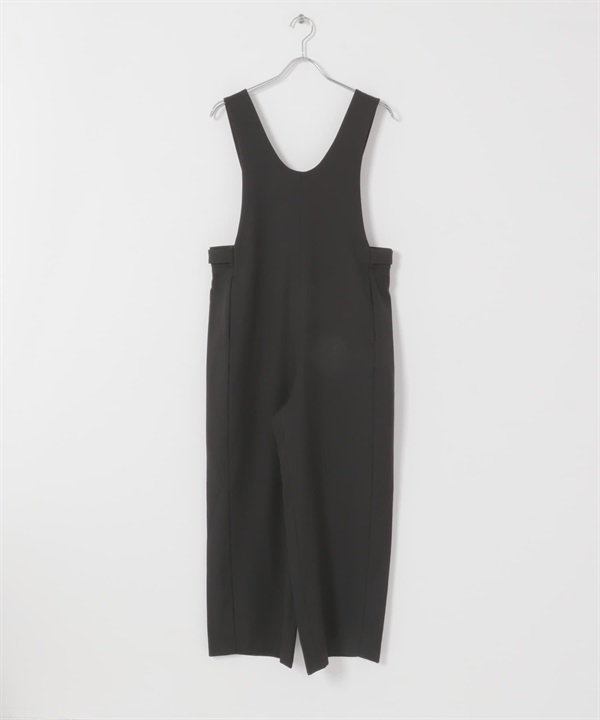 FORK&SPOON U領吊帶褲(黑色-1-BLACK)