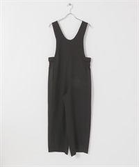 FORK&SPOON U領吊帶褲(黑色-1-BLACK)