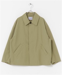 FORK&SPOON 立領短版大衣(膚色-1-BEIGE)