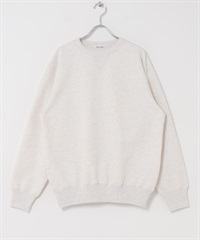 FORK&SPOON 再生棉裏起毛圓領上衣(燕麥色-4-OATMEAL)