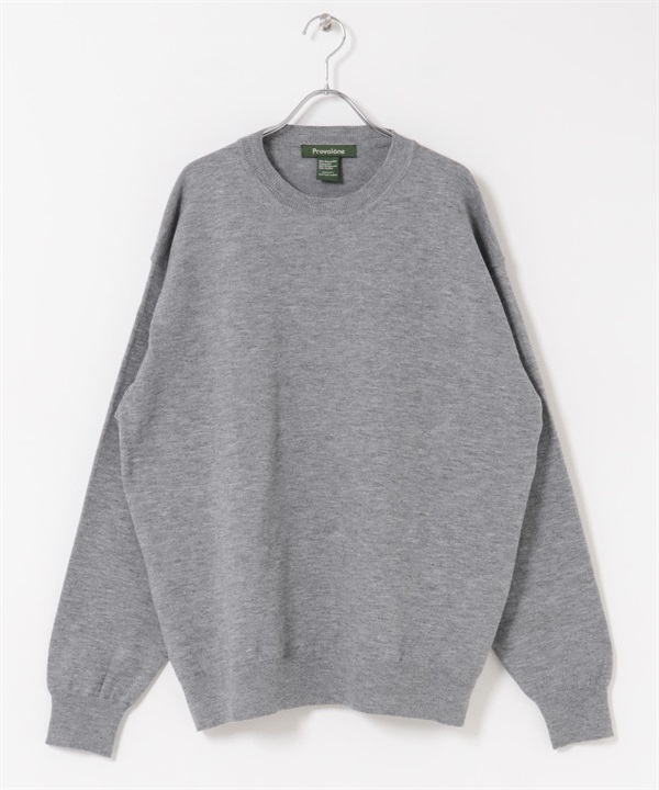 FORK&SPOON PROVORONE寬版針織衫(灰色-4-其他灰色)