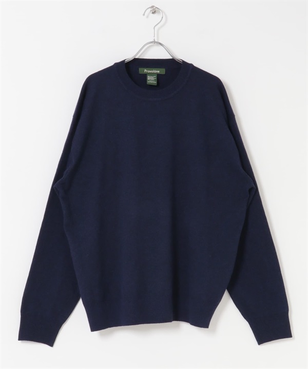 FORK&SPOON PROVORONE寬版針織衫(藏青色-4-NAVY)