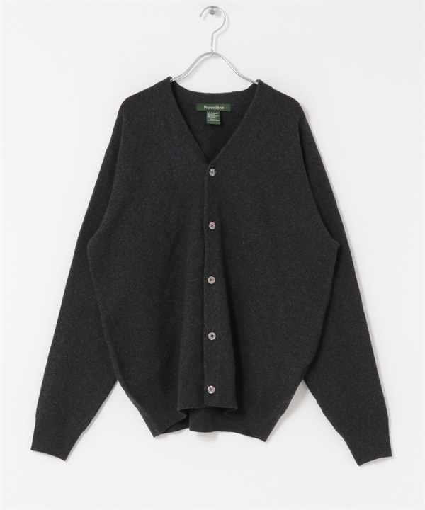 FORK&SPOON PROVORONE V領開襟衫(炭灰色-4-CHARCOAL GRAY)