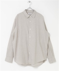 FORK&SPOON 法蘭絨格紋襯衫(象牙白-4-IVORY)