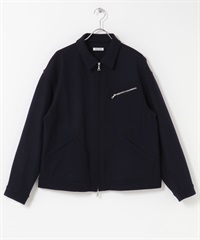 FORK&SPOON 羊毛短版夾克(藏青色-4-NAVY)