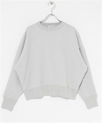 FORK&SPOON 棉混喀什米爾圓領休閒上衣(冰灰色-1-其他灰色)