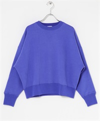 FORK&SPOON 棉混喀什米爾圓領休閒上衣(藍色-1-BLUE)