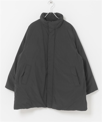 FORK&SPOON SORONA填充立領夾克(黑色-1-BLACK)