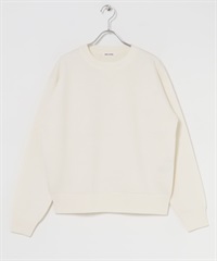 FORK&SPOON 米蘭羅紋圓領針織衫(象牙白-1-IVORY)