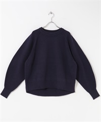 FORK&SPOON 連肩袖針織衫(藏青色-1-NAVY)