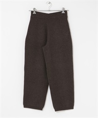 FORK&SPOON 棉混羊毛針織長褲(棕色-1-BROWN)