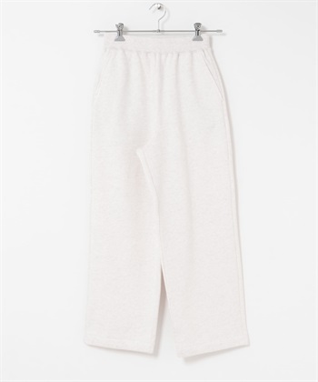 FORK&SPOON 再生棉裏起毛休閒長褲(燕麥色-1-OATMEAL)