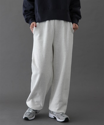 FORK&SPOON 再生棉裏起毛休閒長褲