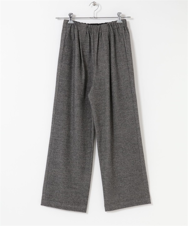 FORK&SPOON 起毛長褲(灰色-1-GRAY)