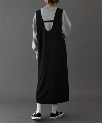 FORK&SPOON 仿羊毛背心裙