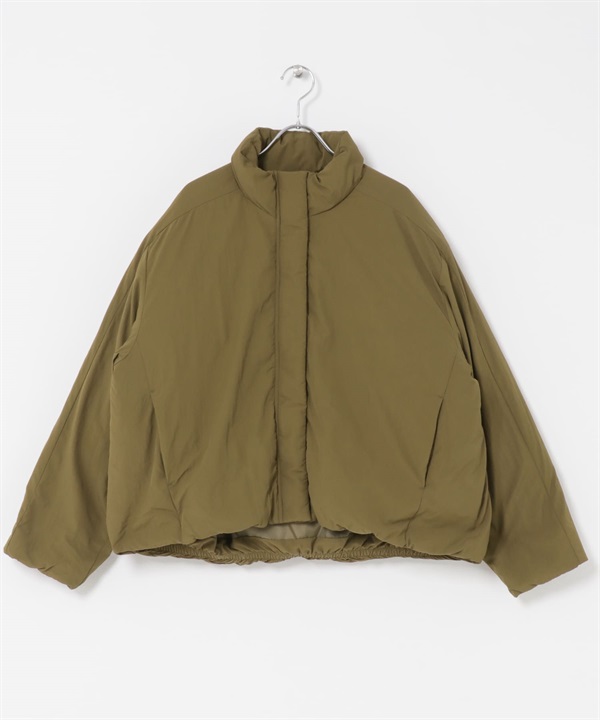 FORK&SPOON 立領羽絨外套(卡其膚色-1-其他綠色)