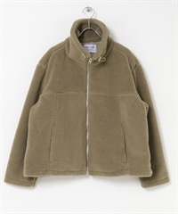 FORK&SPOON 立領絨毛夾克(膚色-1-BEIGE)