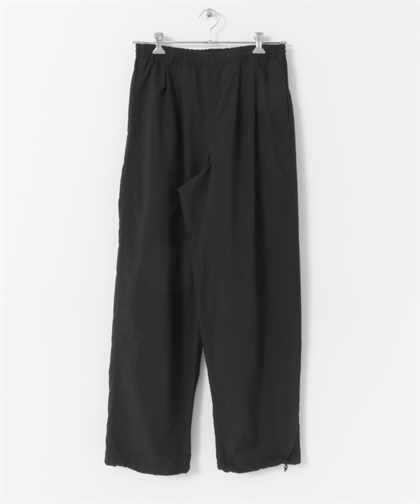 【別注】BURLAP OUTFITTER / 尼龍寬鬆長褲(黑色-M-BLACK)