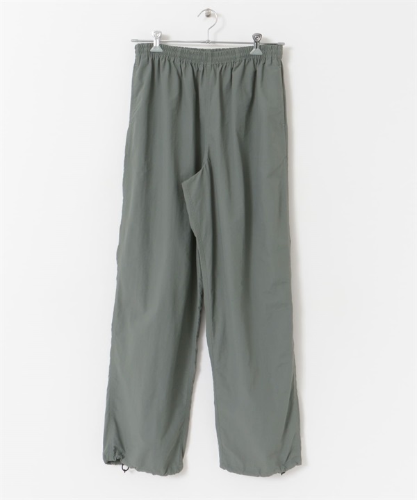 【別注】BURLAP OUTFITTER / 尼龍寬鬆長褲(鼠尾草綠-M-GREEN)