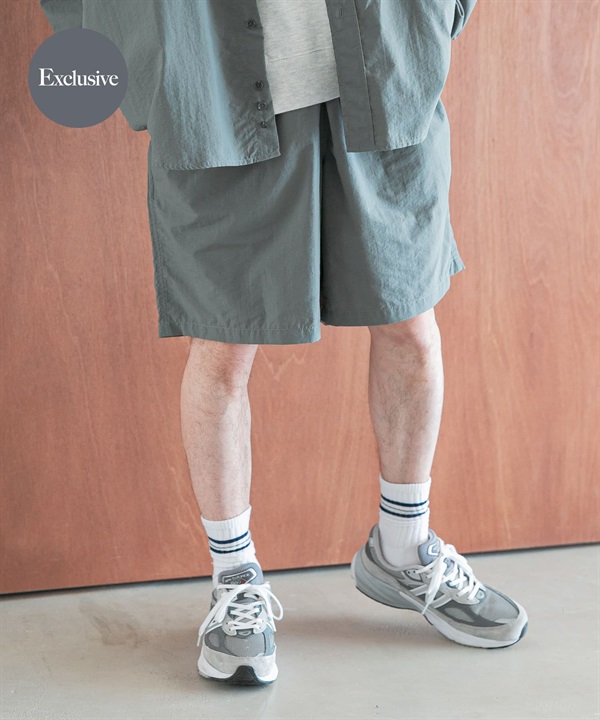 【別注】BURLAP OUTFITTER / 尼龍寬鬆短褲