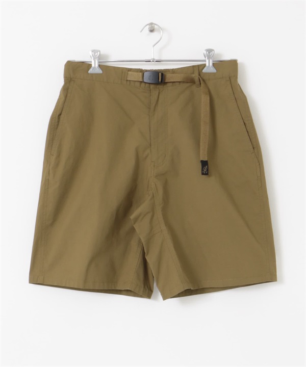 【別注】GRAMICCI / STRETCH WEATHER  SHORTS 全天候舒適彈性短褲(泥棕色-M-BEIGE)