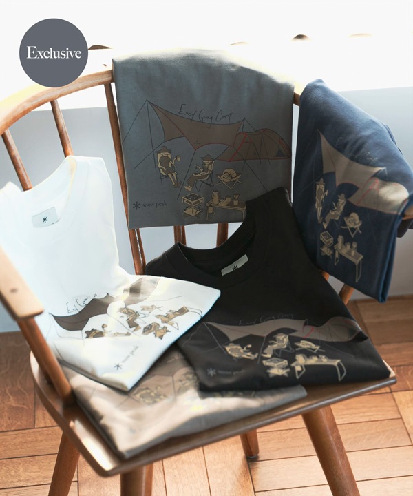 【別注】Snow Peak / Easy Going Camp T恤