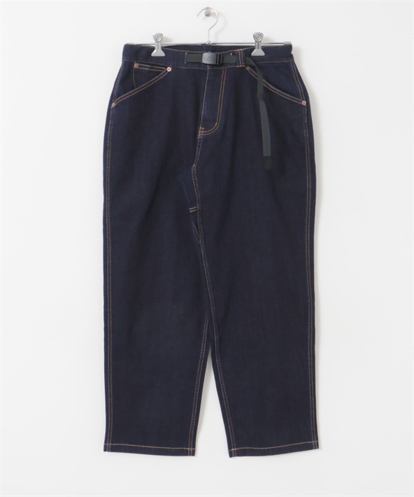 【別注】GRAMICCI / 牛仔登山寬褲(牛仔原色-S-ONE WASH)