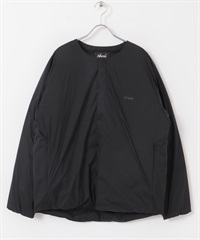 【別注】NANGA / INNER DOWN JACKET 無領內搭羽絨外套(黑色-M-BLACK)